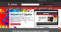 Desktop Screenshot of itsupplies.com
